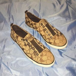 Authentic Coach - Size 8 Slip-in Sneakers